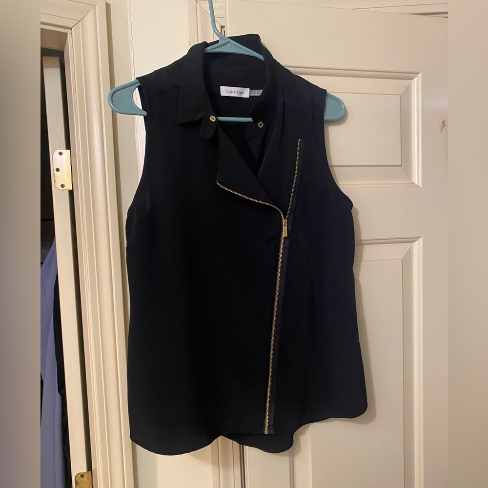 Calvin Klein zip up tank